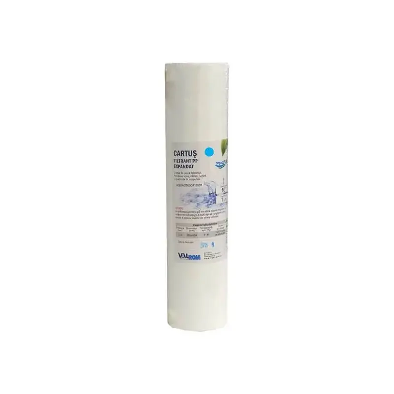 Expediere rapidă Cartus filtrant 10‘‘ PP Expandat 1 Micron - Cipcos Mar