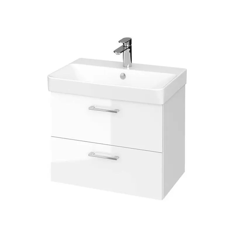 Set dulap si lavoar B279, LARA MILLE SLIM 60, alb, Cersanit - Cipcos Mar Mai ieftin