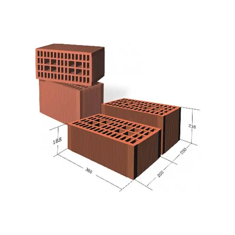 Plată securizată Caramida SOCERAM DUROTHERM 365 x 200 x 238 E - Cipcos Mar