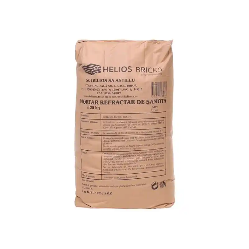 Cel mai vândut Mortar refractar 25 kg Helios - materiale de constructii - Cipcos Mar