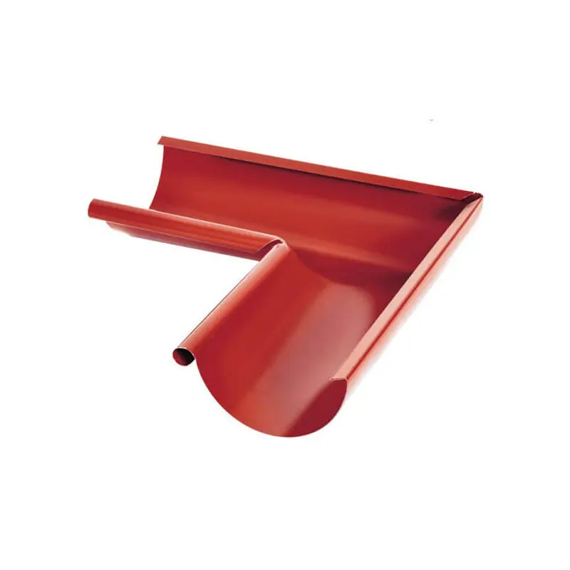 Coltar interior, 90 grade, rosu inchis (RAL 3009), 125 mm - Cipcos Mar Livrare expres
