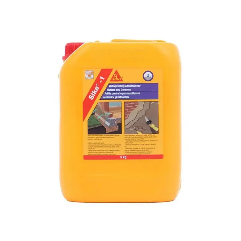 Ofertă exclusivă Aditiv pentru impermeabilizare mortare , SIKA 1, 5kg - Cipcos Mar