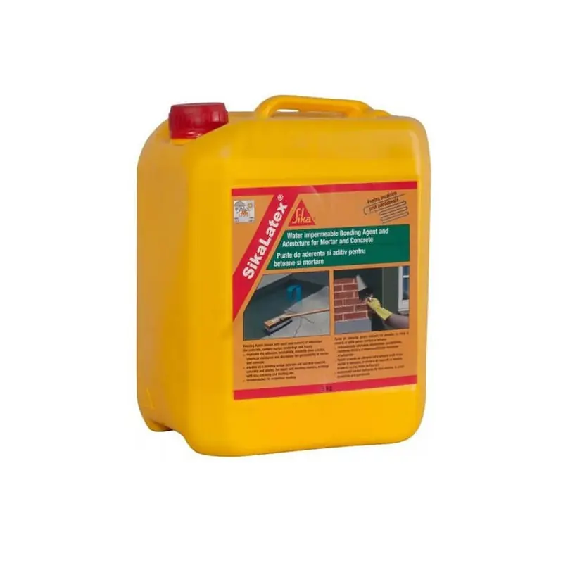 Aditiv pentru betoane si mortare, SIKA Latex, 5 kg - Cipcos Mar Ofertă