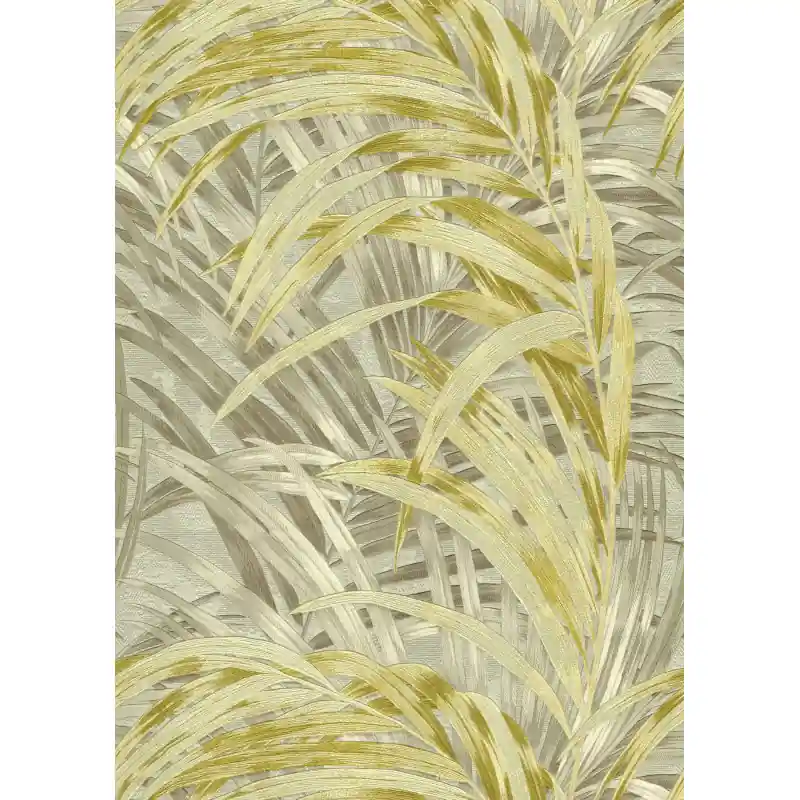 Tapet Frunze Tropicale Bej-Crem, Silva Essence 21140, Dimensiune 10.05m x 0.53m Ofertă de sezon