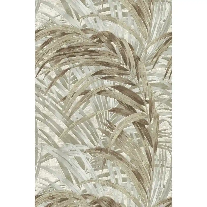 Tapet Frunze Tropicale Bej-Maro, Silva Essence 21142, Dimensiune 10.05m x 0.53m Reduceri