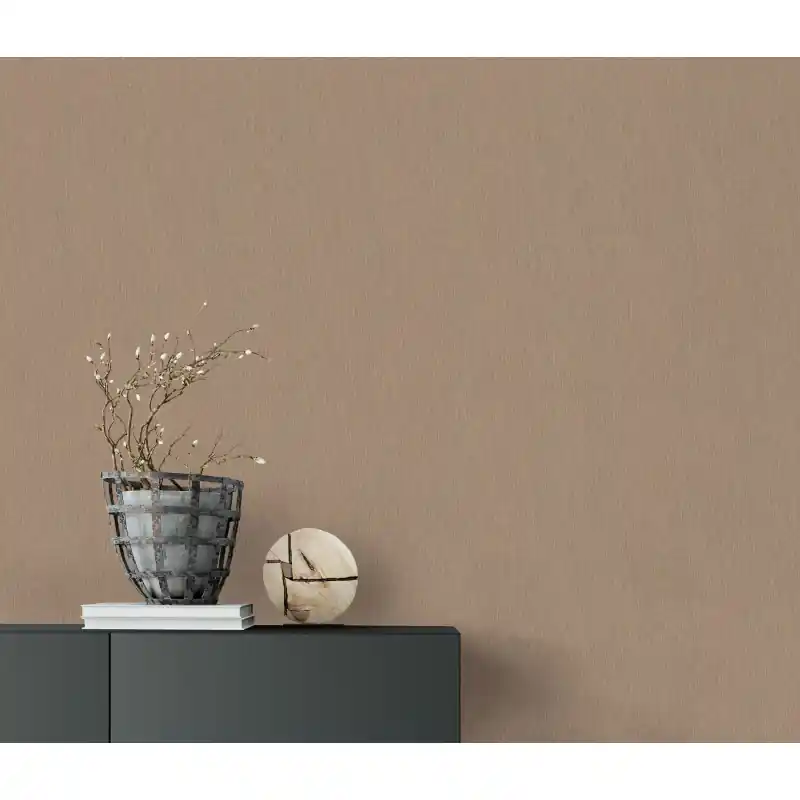 Reducere specială Tapet Erismann Spotlight 2 10437-30, Textură Verticală, Maro Sidefat, Extralavabil, 10.05m x 0.53m
