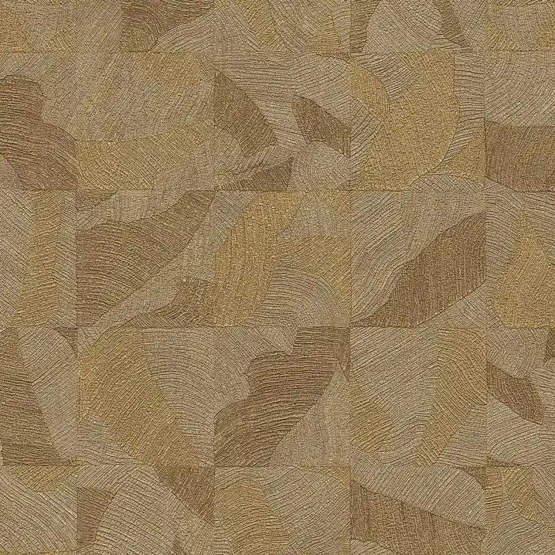 Ofertă Tapet de Lux Roberto Cavalli 9 - RC21069 Design Geometric Abstract, Maro, Vinil Lavabil, 10.05m x 1.06m