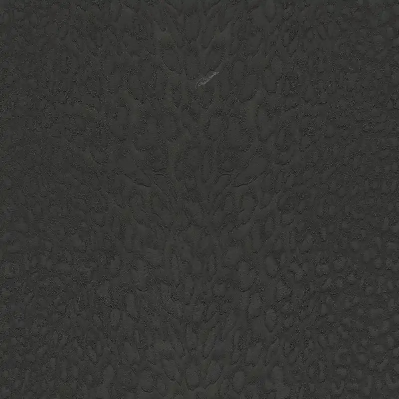 Tapet Lux Roberto Cavalli 9 - RC21044 Animal Print Leopard Negru, Vinil Lavabil, 10.05m x 1.06m Preț redus