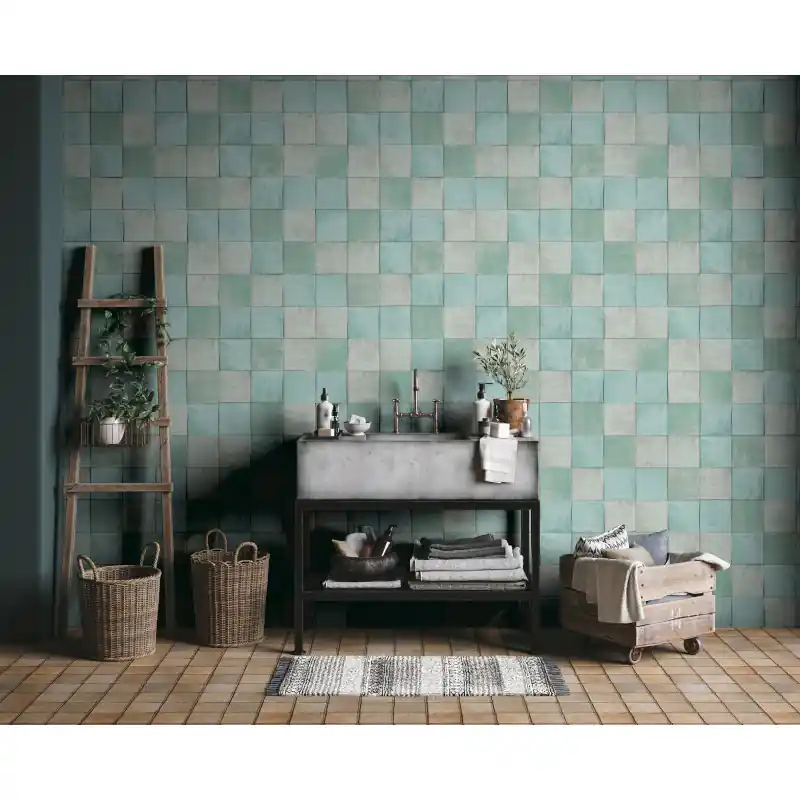 Ieftin Tapet Novamur Naomi 45719, Aspect Plăci de Beton și Ciment Brut,10.05m x 0.53m