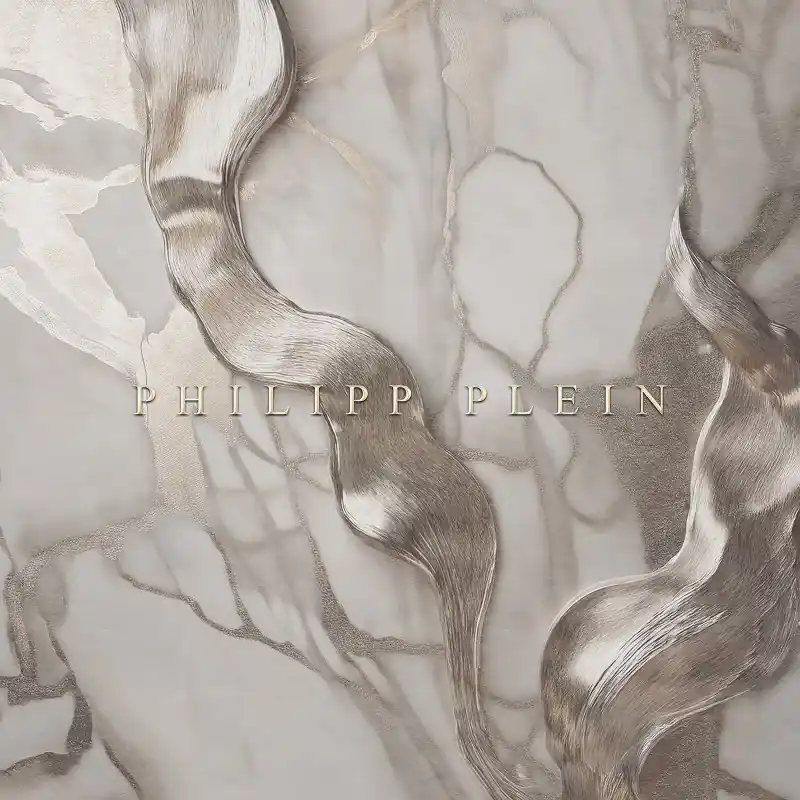 Tapet Tip Panel Philipp Plein - Z81071,Onyx Argintiu, 300x300 cm Premium