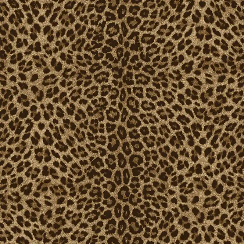 Tapet de lux Philipp Plein Leopard Print Z81029,Crem/Maro,106 cm x 10.05 m Ofertă exclusivă