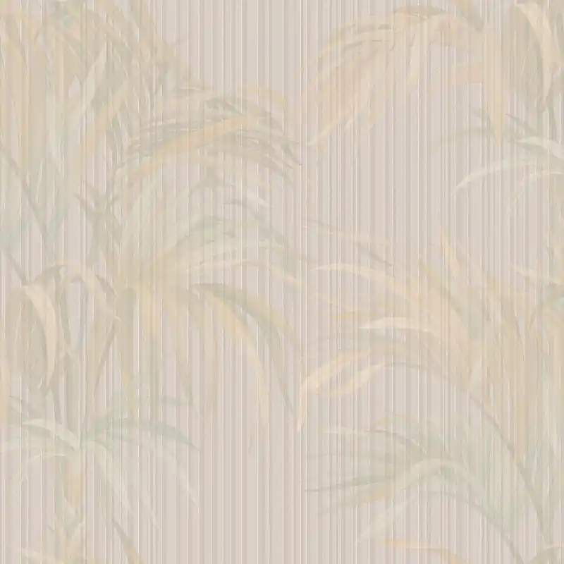 Cumpără acum Tapet Lux Philipp Plein Tropical Stripes Z81022, Frunze Palmier Crem/Bej, 106 cm x 10.05 m