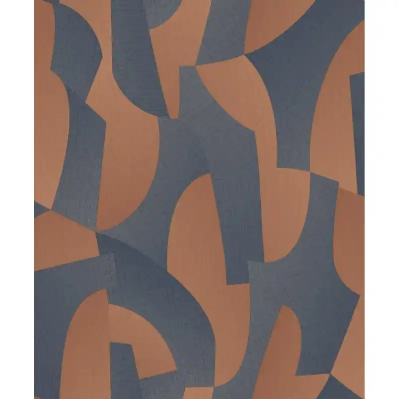 Nu rata Tapet Decoprint Allure AL26272 – Design Abstract Geometric Albastru-Maro, Vinil pe Vlies, 10m x 0.53m
