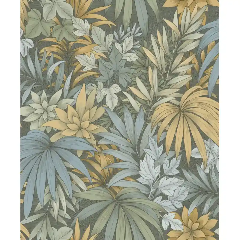 Tapet Decoprint Allure AL26242 – Model Tropical cu Frunze Exotice Multicolor, Vinil pe Vlies, 10m x 0.53m Ieftin