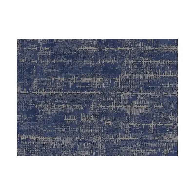 Tapet Zeno Tahiti – Textură Abstractă Industrială, Efect de Ciment și Țesătură, Albastru 13369 Retur gratuit