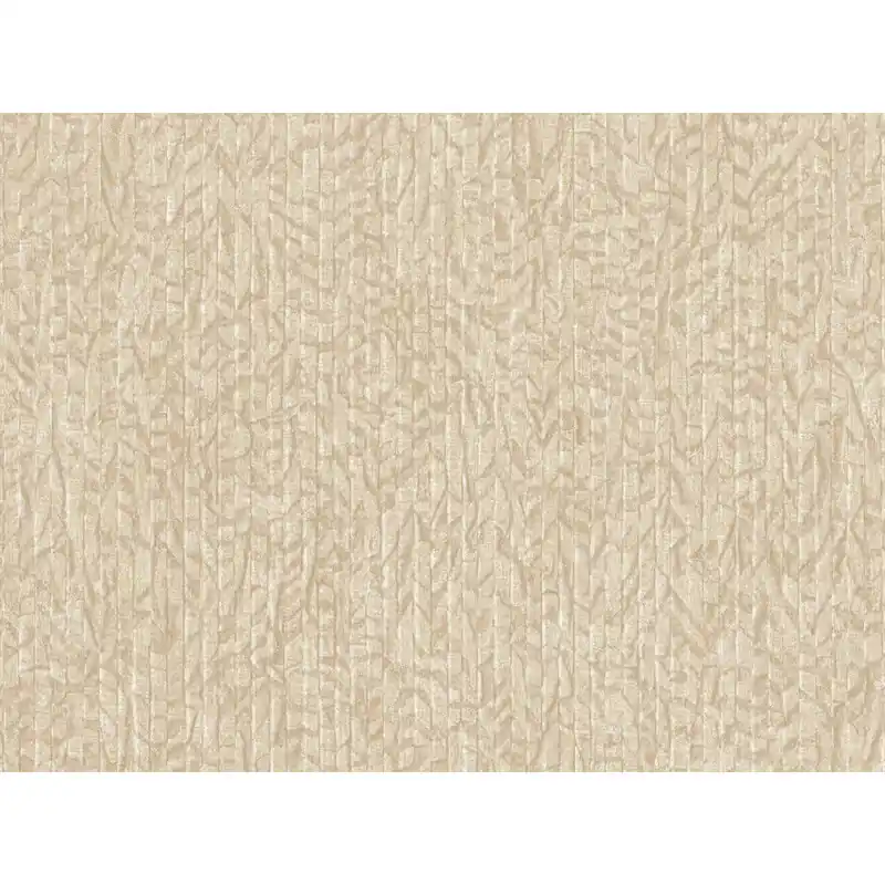 Ofertă de sezon Tapet Zeno Tahiti – Design Liniar Texturat, Efect de Fibre Naturale Bej 13311
