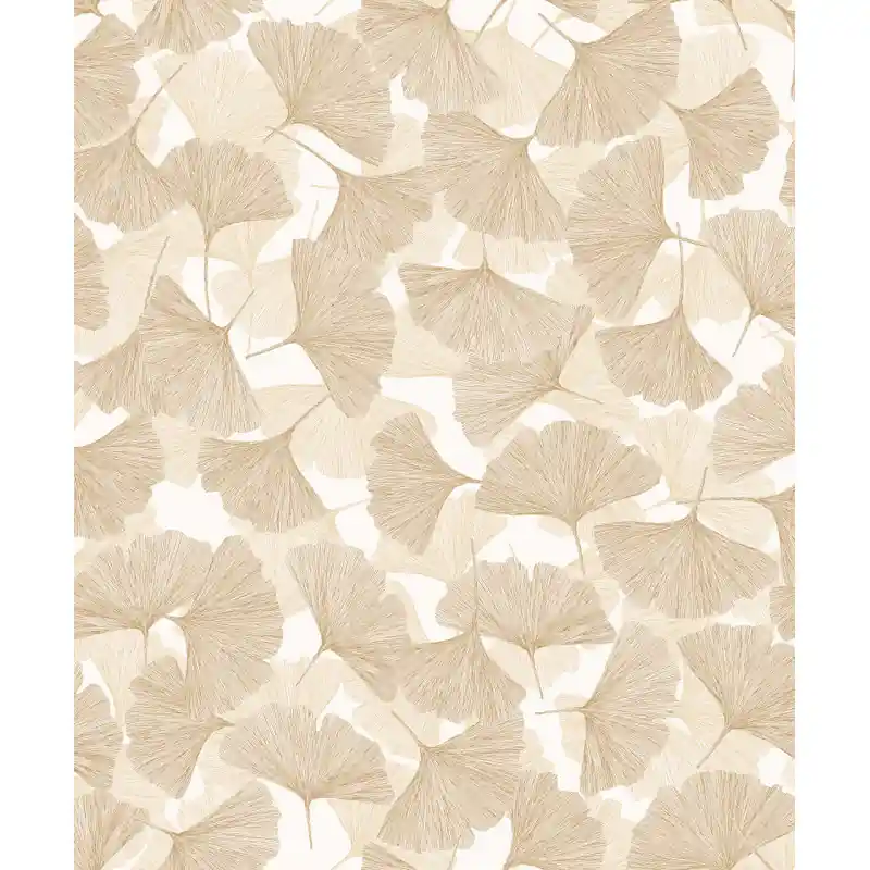 Tapet Marburg Boho Ginkgo Biloba – Design Botanic Luxos, Crem 35784 Cumpără online