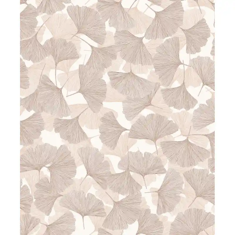 Lichidare de stoc Tapet Marburg Boho Ginkgo Biloba – Design Botanic Luxos, Crem si Bej 35780