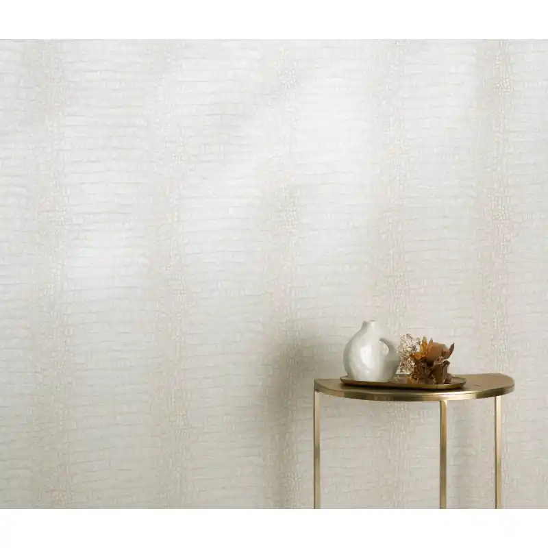 Tapet Erismann Forest Dreams – Textură Piele de Lux, Alb-Ivory 10560-02 Cumpără online