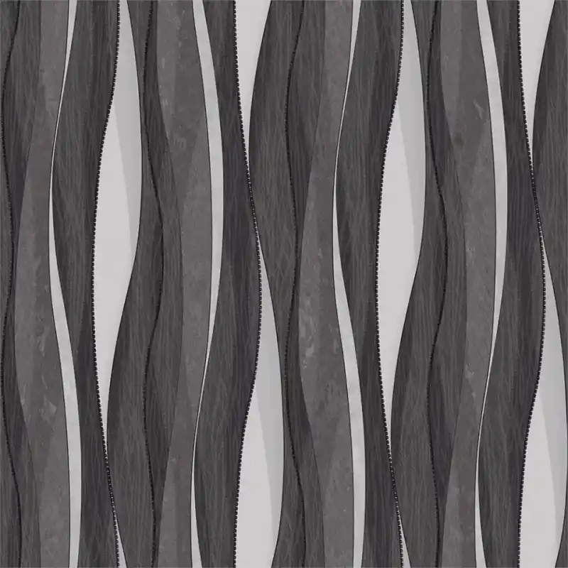 Cumpără online Tapet vinilic model geometric gri-argintiu DK27019-6