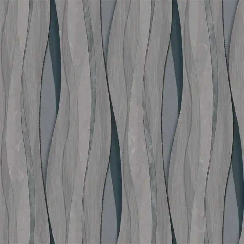 Ofertă de sezon Tapet vinilic model geometric gri-albastru DK27019-5
