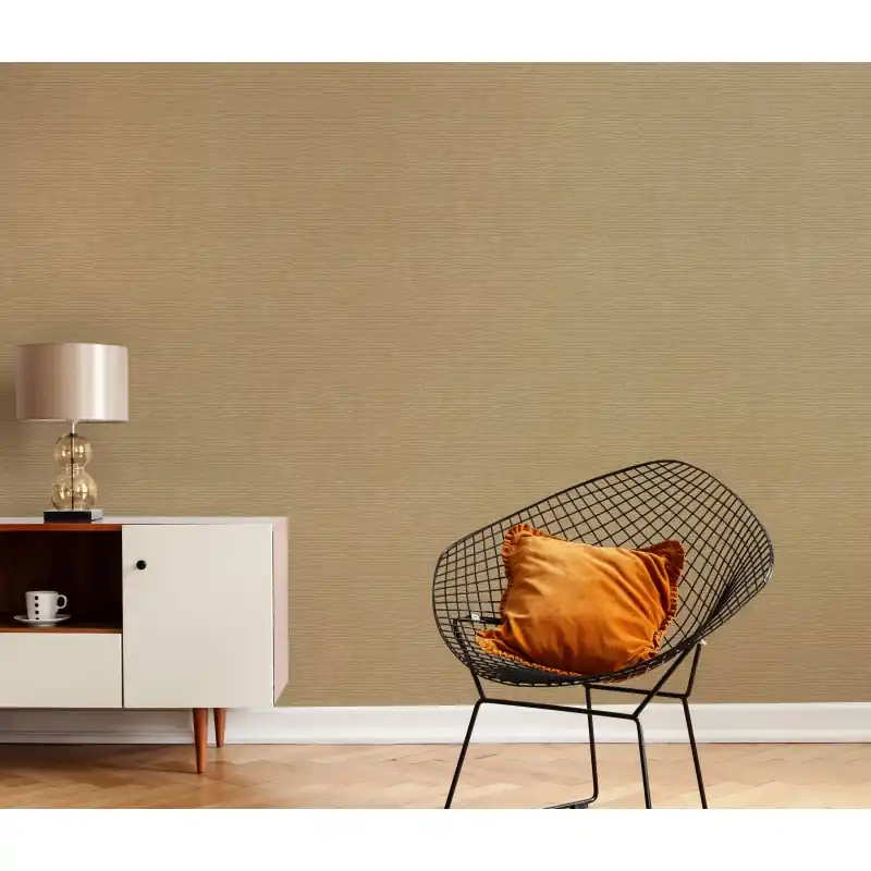 Tapet modern texturat uni color auriu 10539-30 Reducere extra