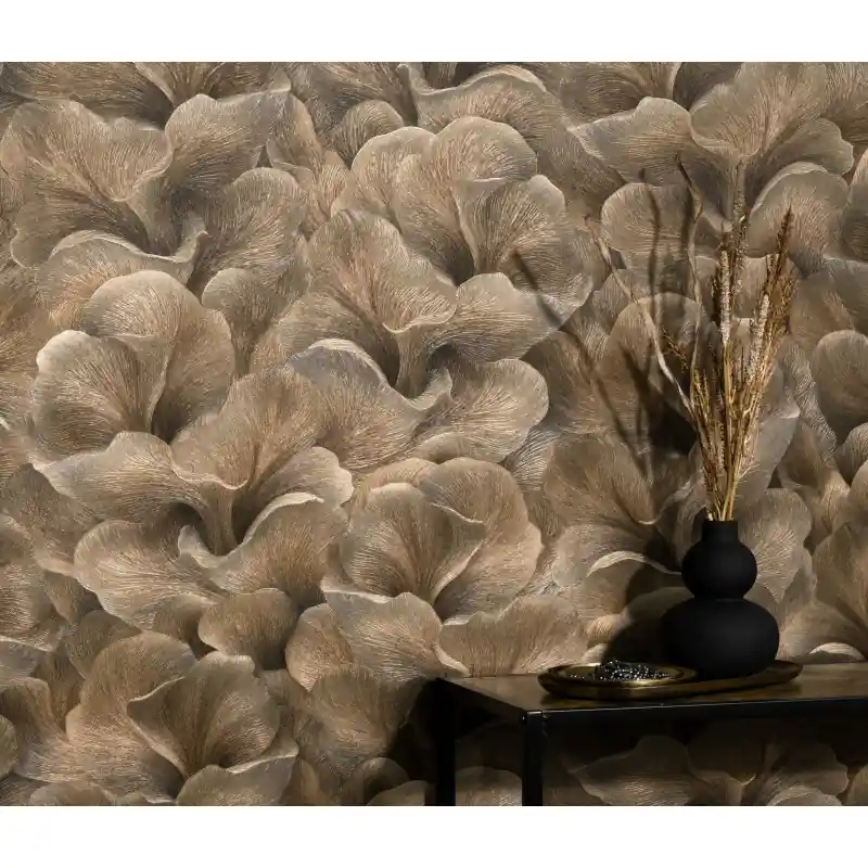 Cumpără online Tapet modern floral maro 10527-11