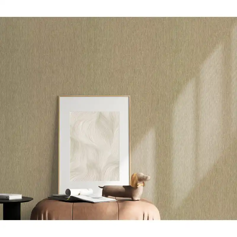 Tapet modern uni color auriu 10542-30 Cumpărături sigure