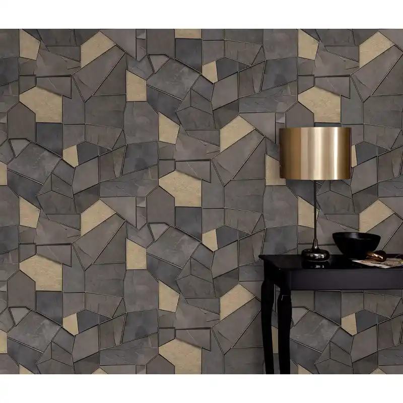 Plată sigură Tapet modern, model geometric, living, dormitor, Elle IV, 10445-37