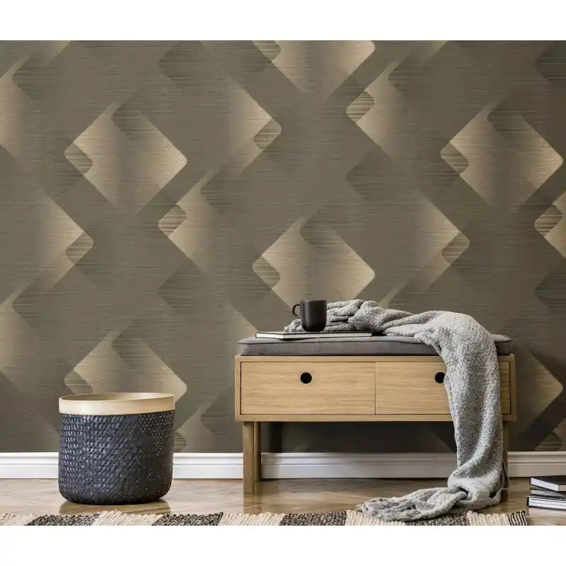 Promoție Tapet decorativ model geometric, living Elysium 10479-15