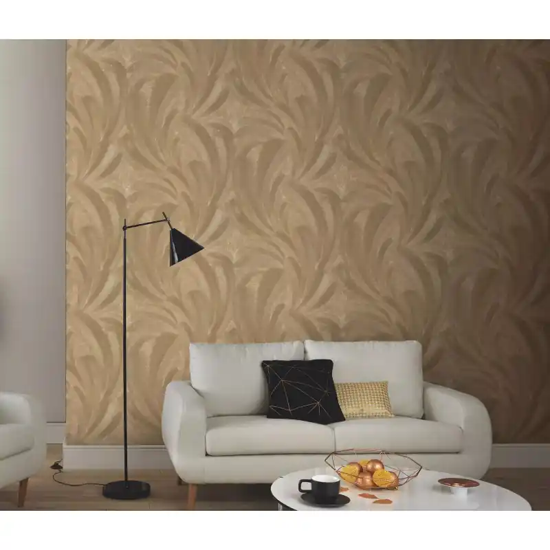 Plată securizată Tapet decorativ model cu frunze, living Elysium 10476-30