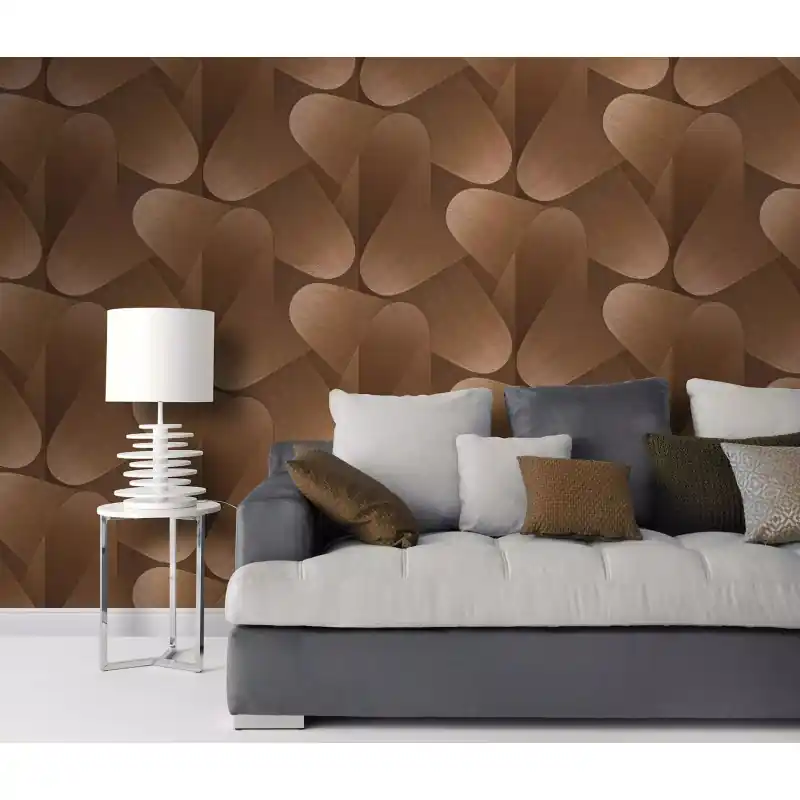 Plată sigură Tapet decorativ model geometric, dormitor Elysium 10423-48