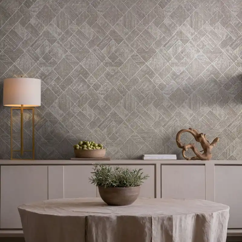 Tapet decorativ model geometric, dormitor Ritus 35510 Cel mai vândut