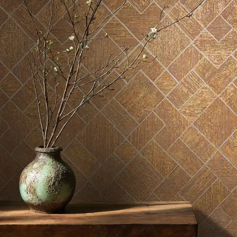 Tapet decorativ model mozaic, dormitor Ritus 35513 Reducere specială