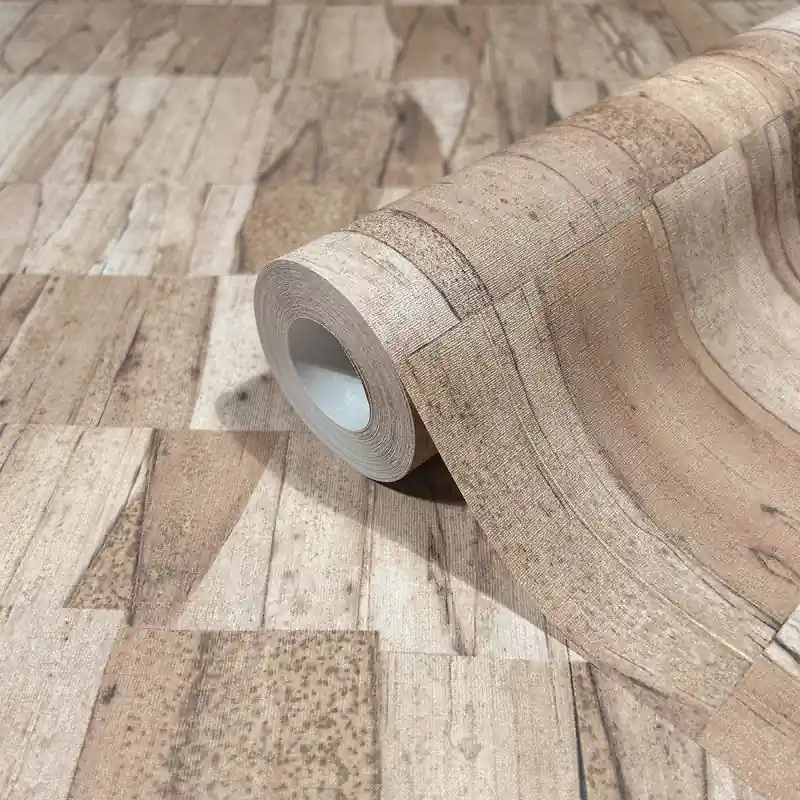 Preț promoțional Tapet decorativ imitatie lemn Struktura 45738