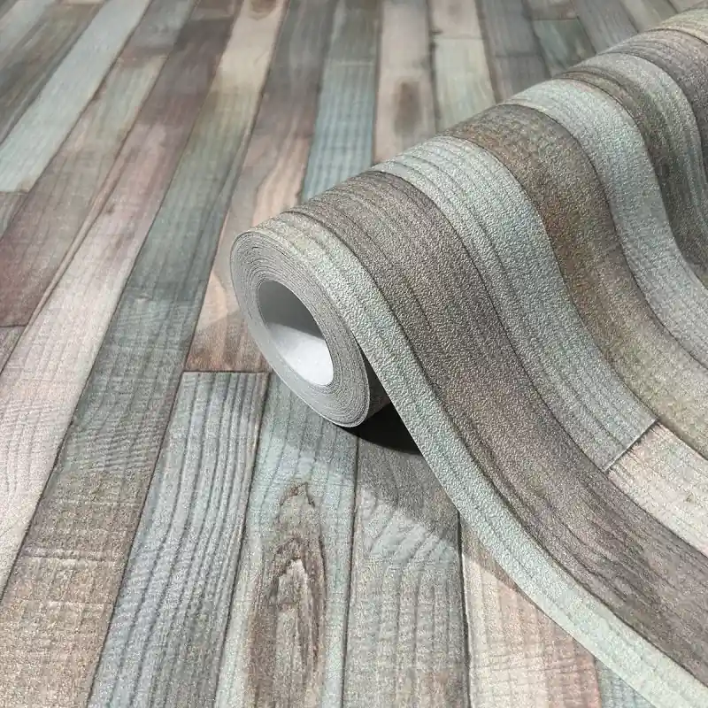 Tapet decorativ imitatie lemn Struktura 45736 Ofertă limitată