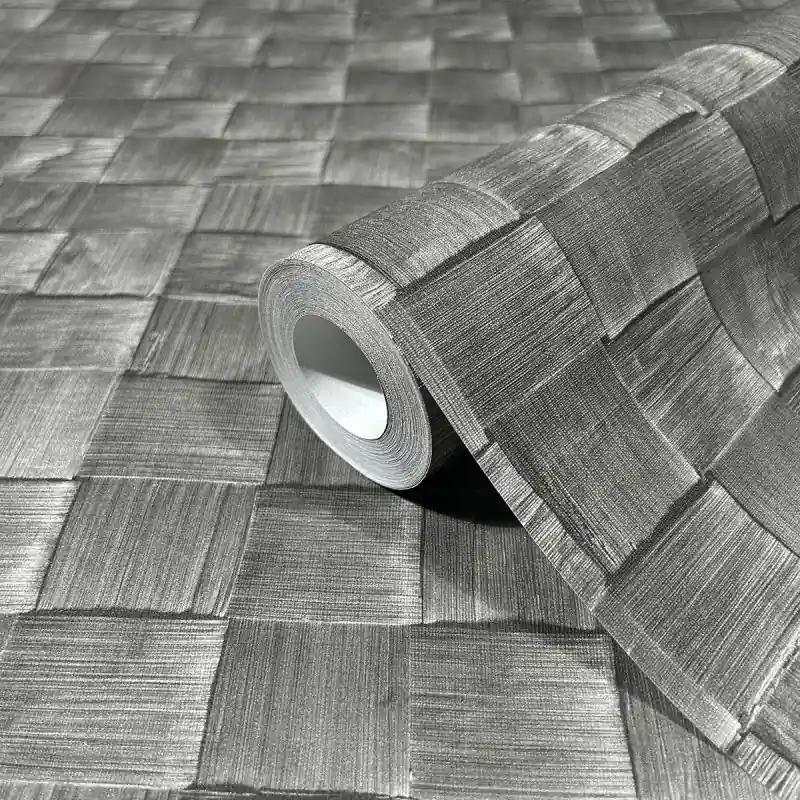 Tapet decorativ imitatie impletitura Struktura 45743 Reducere extra