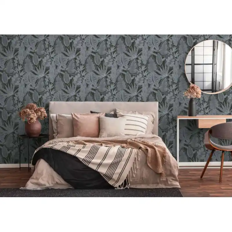 Ofertă de sezon Tapet modern, frunze, dormitor, living, Famous Garden 39346-1
