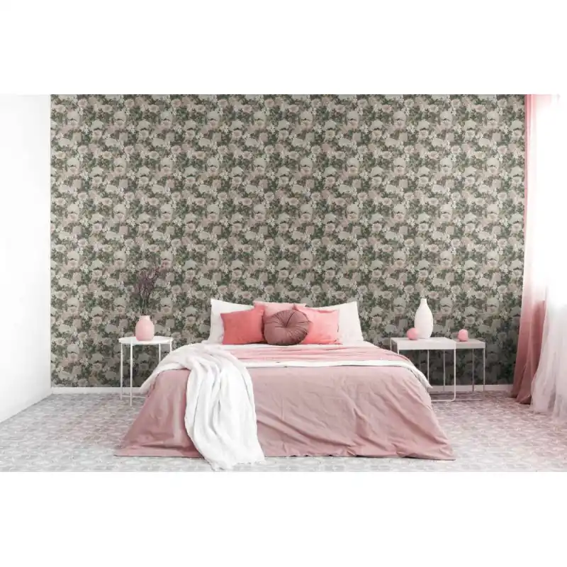 Tapet modern, floral, dormitor, Drawn into Nature, 39426-2 Ofertă exclusivă