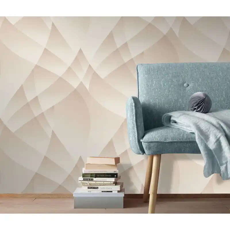 Reduceri Tapet modern model geometric, efect 3D, 10374-02
