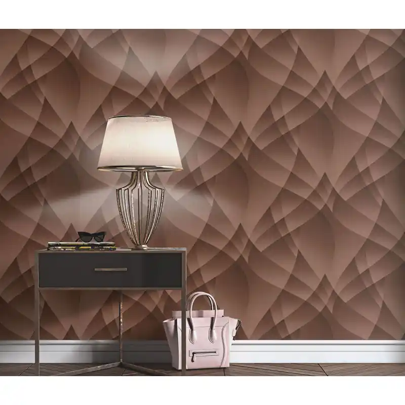 Expediere rapidă Tapet modern model geometric, efect 3D, 10374-48