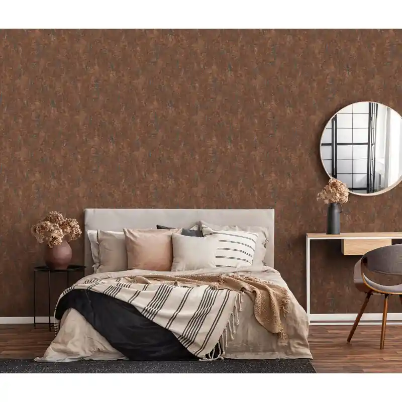 Retur gratuit Tapet modern imitatie perete scorojit, 10375-48