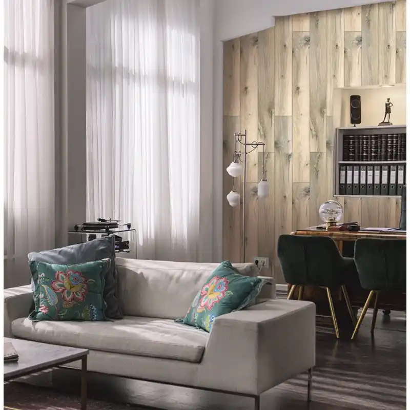 Tapet decorativ efect scandura 34863 GZSZ Cumpără acum