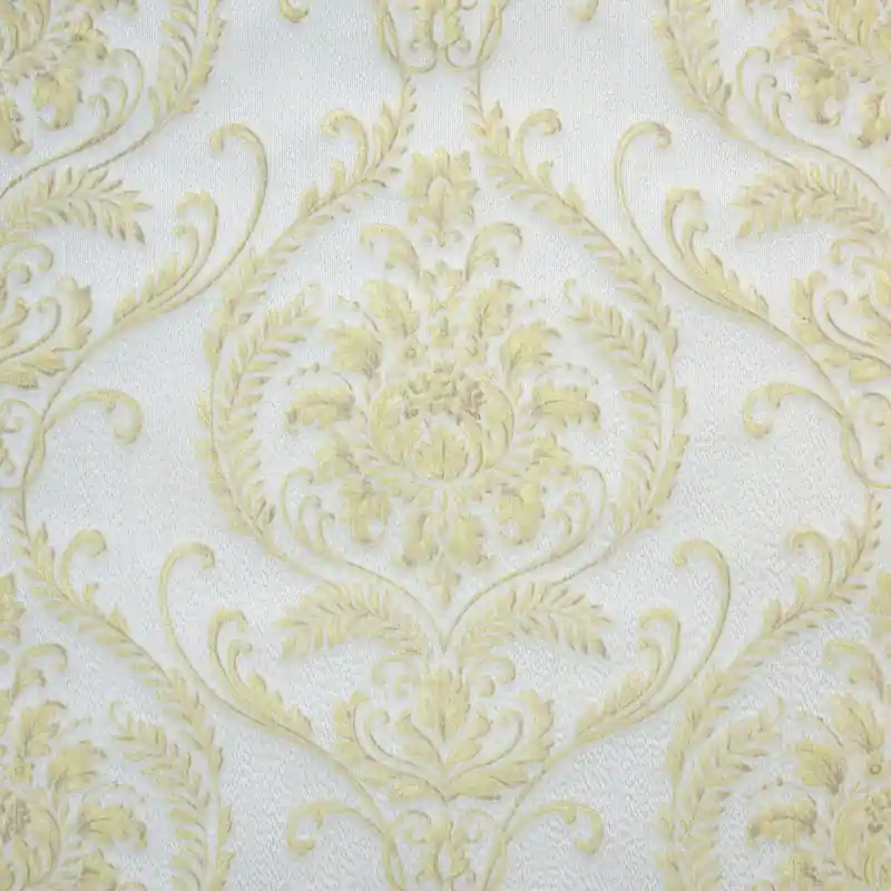 Noutate Tapet textil, model clasic, crem, auriu, Zambaiti, 30035
