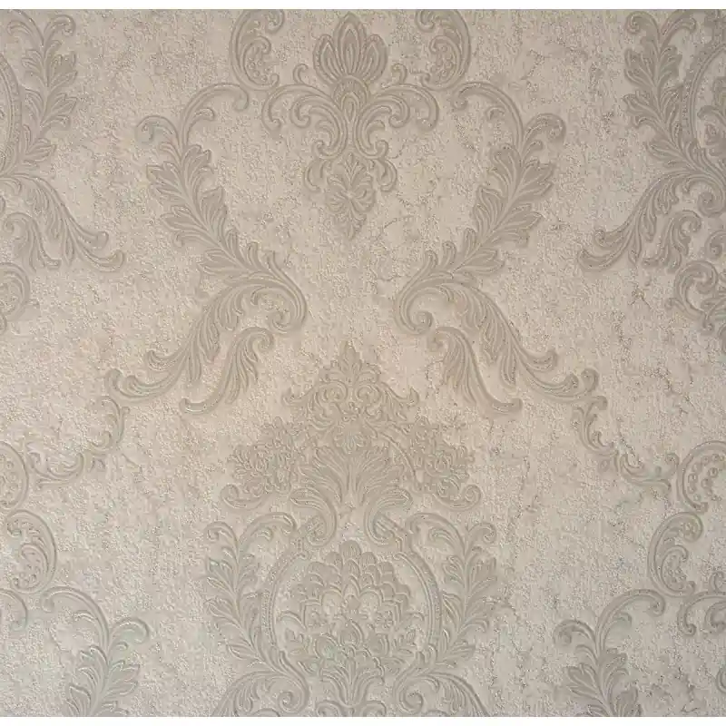 Tapet clasic, baroc, gri, cu sclipici fin, 2230400-21 Retur ușor