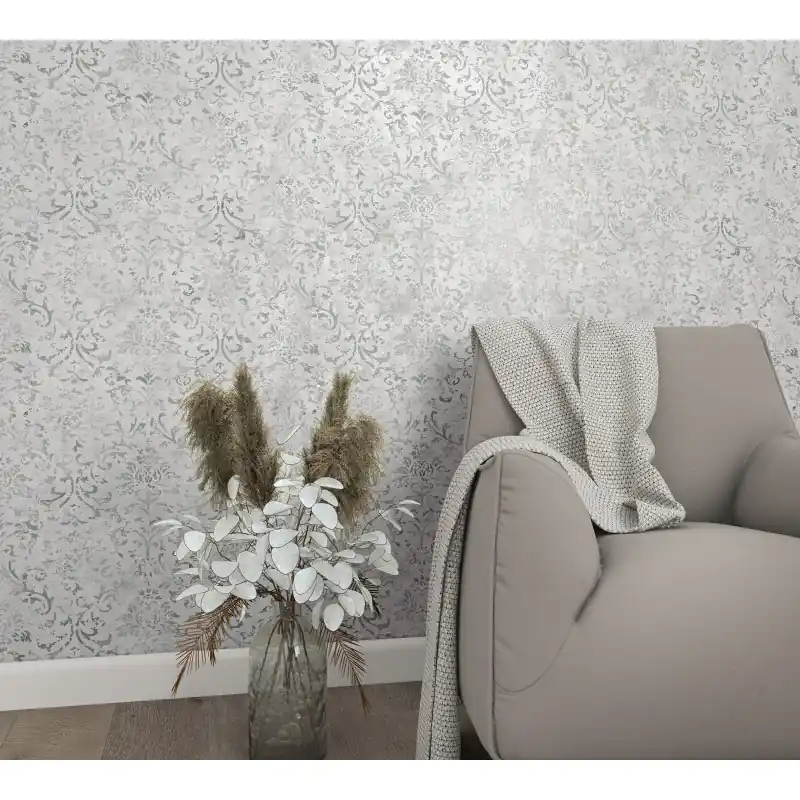 Tapet decorativ model damasc cu efect lucios City Glow 34292 Cumpără online