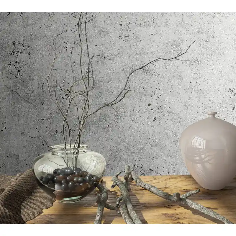 Tapet decorativ uni model marmura City Glow 34267 Calitate înaltă