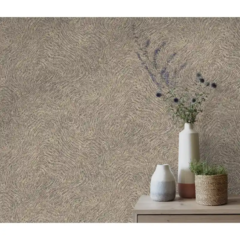 Tapet structura antichizata,maro, Focus Erismann 10303-37 Reducere extra
