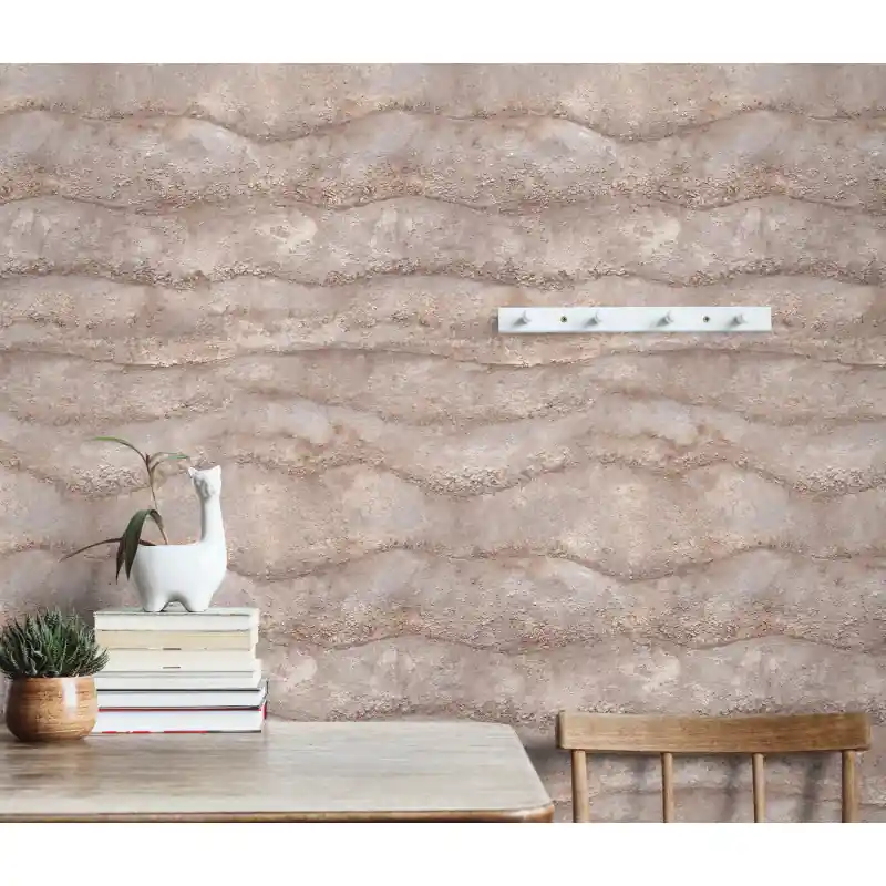 Tapet modern cu valuri, nisipiu, Focus Erismann 10299-11 Cel mai vândut