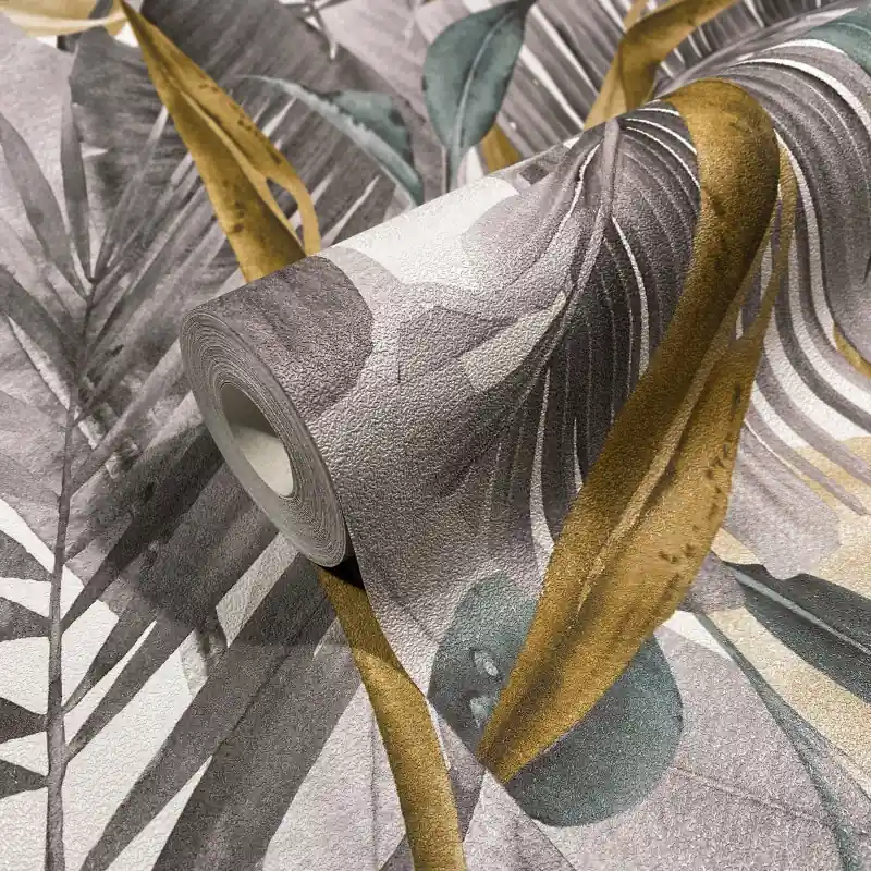 Vezi acum Tapet Marburg floral,gri,auriu, Spirit of Jungle 47418